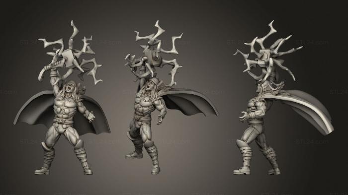 Miscellaneous figurines and statues (Thor A, STKR_1840) 3D models for cnc